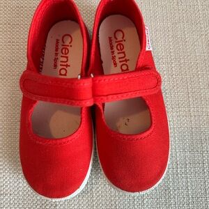 Cienta Kids Red Shoes
